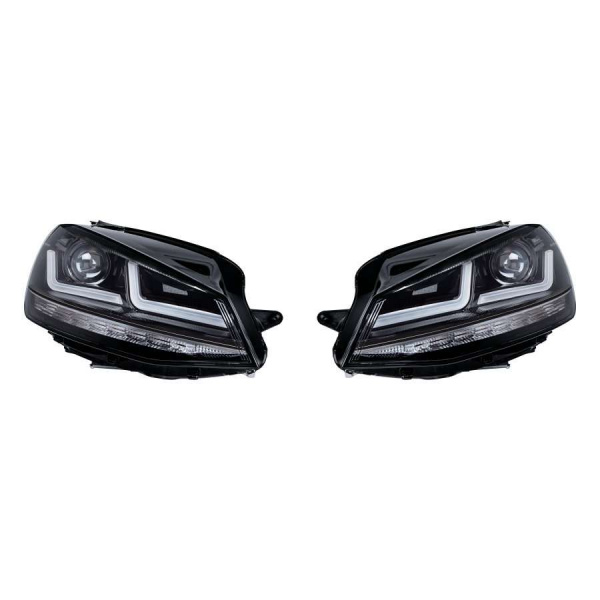 OSRAM LED-DRIVING VOLL-LED Tagfahrlicht Scheinwerfer für VW Golf VII (7) 12-16 schwarz